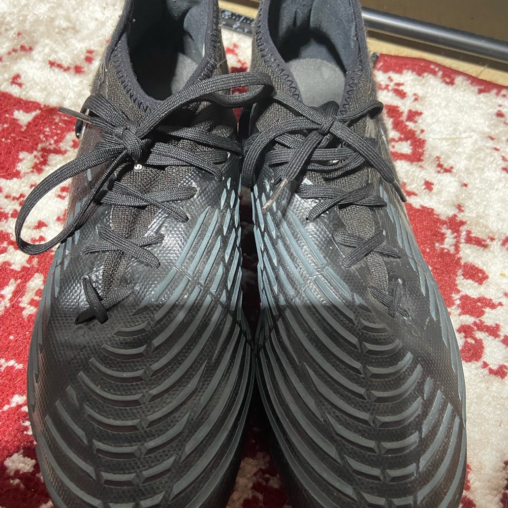 Adidas Predator Edge Gray and Black Sneakers.  Size 11